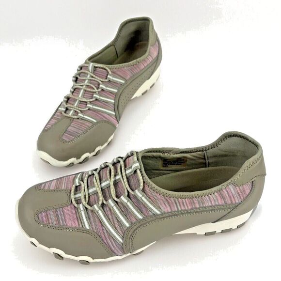 Comfortview Pink and Gray Women's Sneakers - Picture 1 of 16